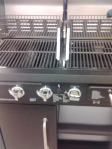 Gasgrill mit Grillfläche