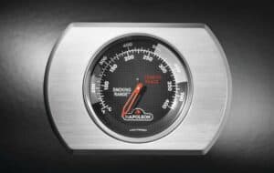 Napoleon ACCU-PROBE Deckelthermometer mit Temperaturanzeige und Grillbereichen