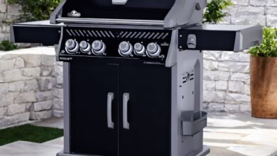 Napoleon Rogue SE 525 Gasgrill Gesamtansicht mit allen Ausstattungsmerkmalen