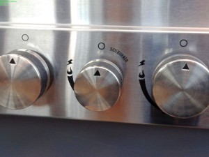 Drehschalter am Gasgrill