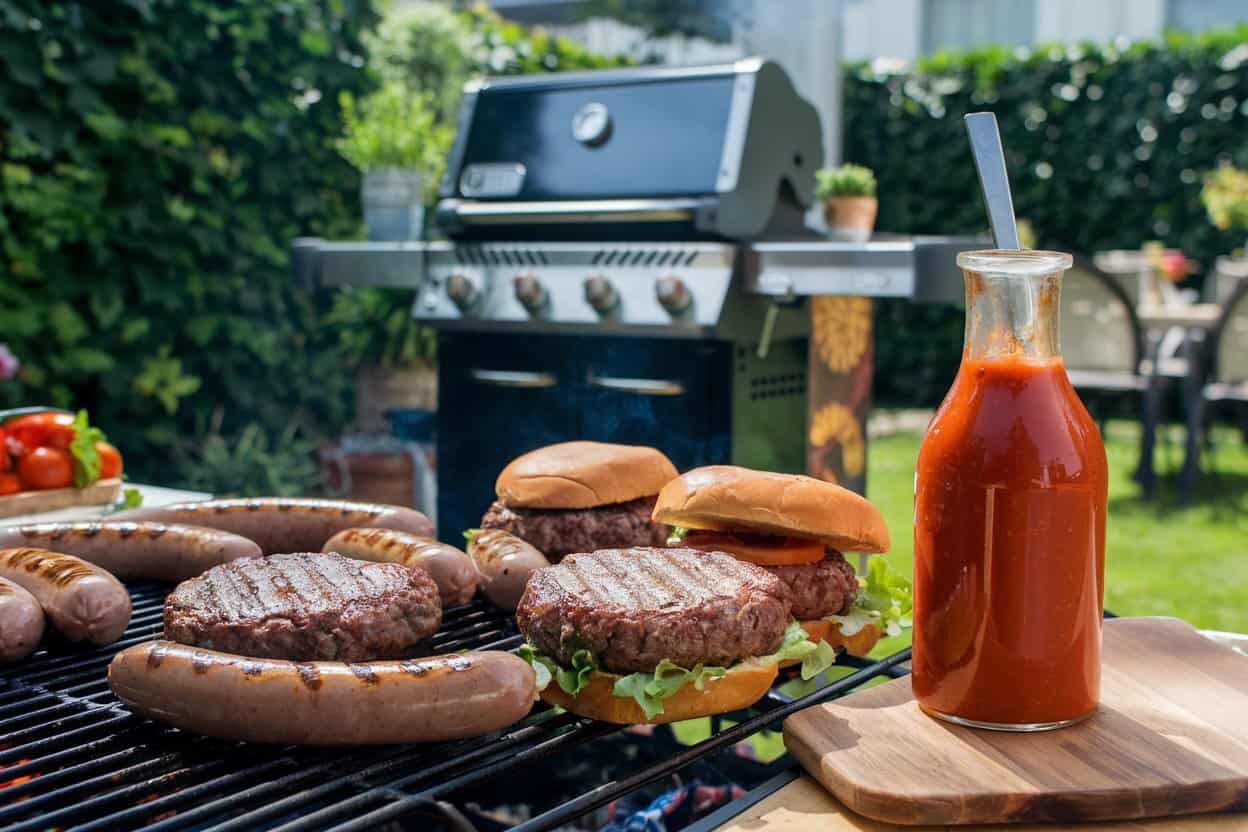 Perfekte Grillbegleitung: Hausgemachter Ketchup verfeinert jedes BBQ-Erlebnis