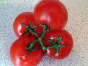 Tomaten für den Gasgrill